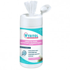 Lingettes Désinfectantes WC, Parfum Marine - Lingettes Nettoyantes