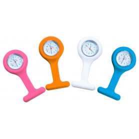 Montre infirmière support silicone avec boîte