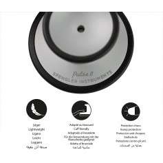 Stéthoscope Spengler Pulse II Simple pavillon