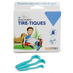 Crochets tire-tiques - Boite de 3