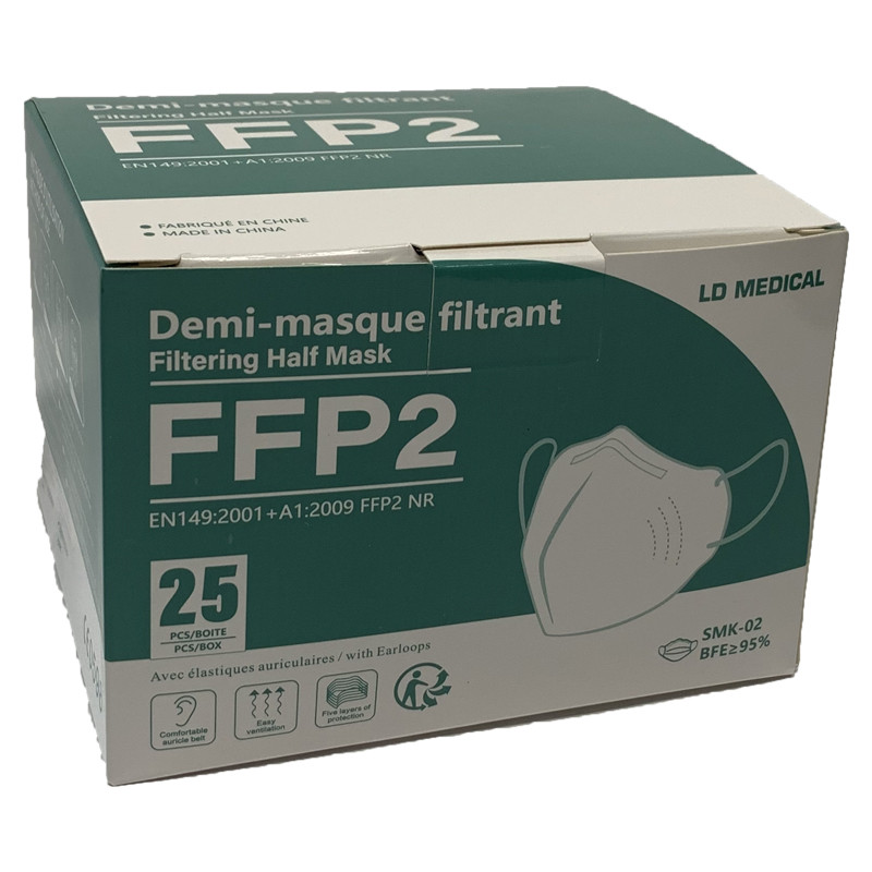 Masque chirurgical et masque de protection respiratoire FFP2