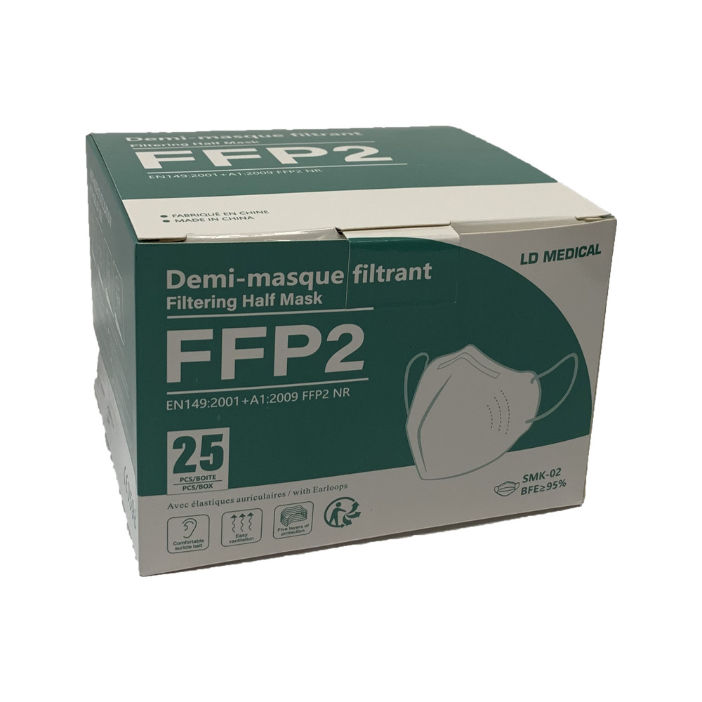 Masque FFP2 NR bec de canard fabriqué en France
