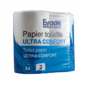 Papier toilette, compact et grand rouleau