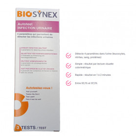 Bandelettes de Test d'urine, 100 bandelettes de Test de PH, réactif  d'analyse d'urine, 10 paramètres, papier de Test de leucocytes et de  nitrites, 40%