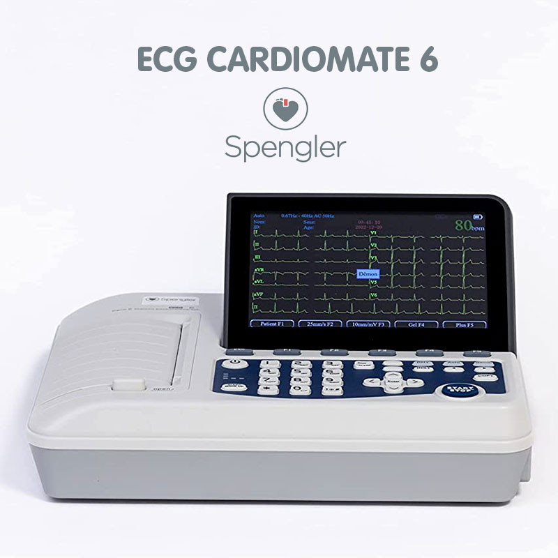 ECG Cardiomate 6 pistes SPENGLER
