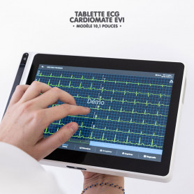 Tablette ECG Cardiomate EVI SPENGLER avec socle