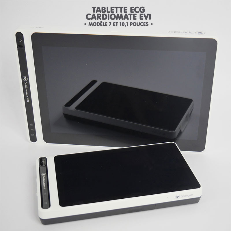 Tablette ECG Cardiomate EVI SPENGLER avec socle