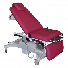 Fauteuil d'examen gynécologique avec dossier réglable