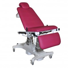 Fauteuil d'examen gynécologique avec dossier réglable