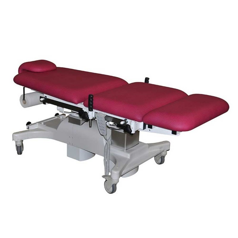Fauteuil d'examen gynécologique avec dossier réglable