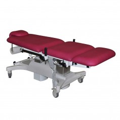 Fauteuil d'examen gynécologique avec dossier réglable