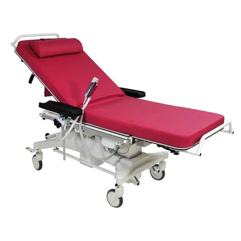 Fauteuil de prélèvement Le Quesnel piètement avec blocage centralisé