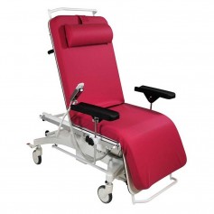 Fauteuil de prélèvement Le Quesnel piètement avec blocage centralisé