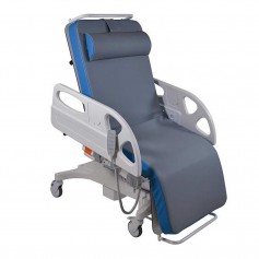 Fauteuil de prélèvement Le Quesnel piètement avec roulettes à frein