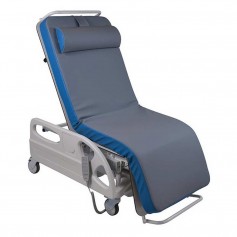 Fauteuil de prélèvement Le Quesnel piètement avec roulettes à frein