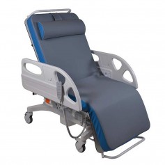 Fauteuil de prélèvement Le Quesnel piètement avec roulettes à frein