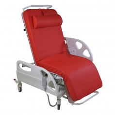 Fauteuil de prélèvement Le Quesnel piètement avec roulettes à frein