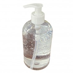 Borne distributrice à pédale  de gel hydro-alcoolique