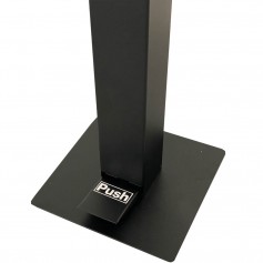 Borne distributrice à pédale  de gel hydro-alcoolique