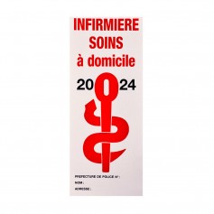 Caducée infirmière version 2024