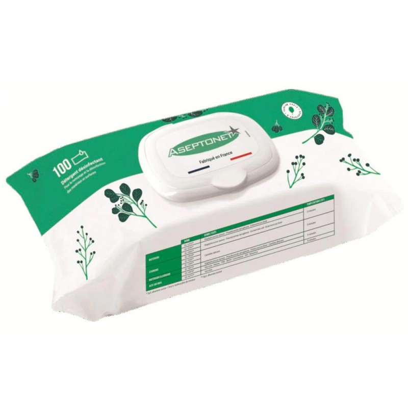 Lingettes Bactéricides - ASEPTONET