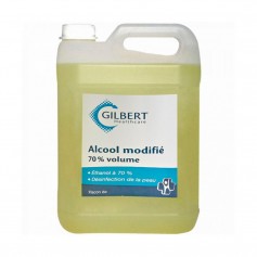 Bidon d'alcool modifié 70% vol. Gilbert