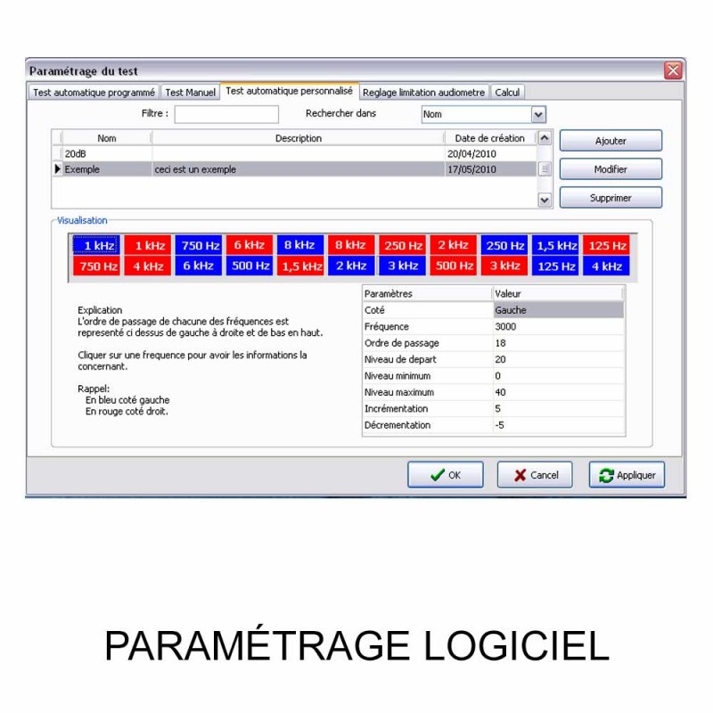 Audiomètre Electronica 600M informatisé USB