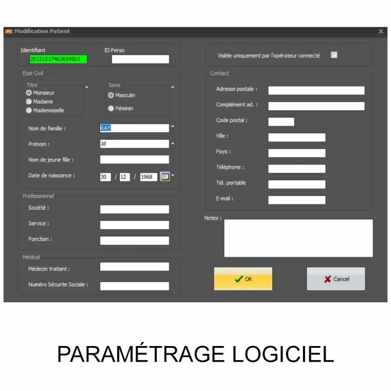 Audiomètre 820M avec casque Radioear DD65-V2