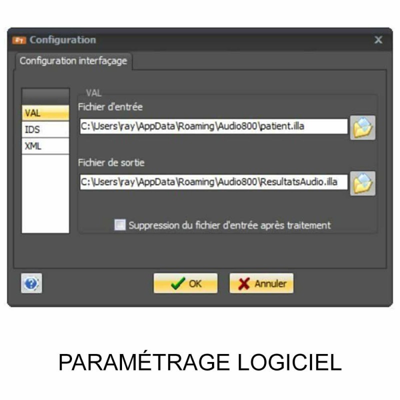 Audiomètre 820M avec casque Radioear DD65-V2