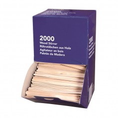 Agitateur bois en Boite distributrice de 2000