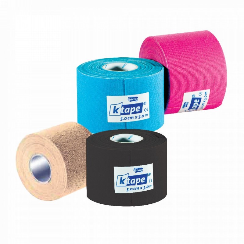 Bande taping K-Tape 5 m Bleu