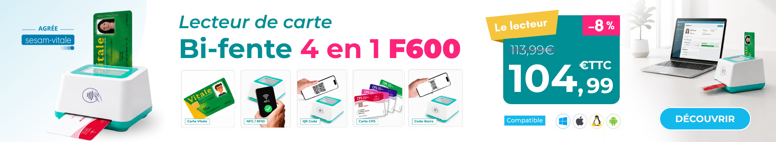 Lecteur Carte vitale