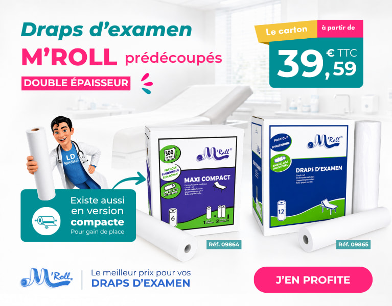 Draps d'examen M'ROLL