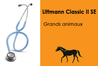 Stéthoscope pour grands animaux