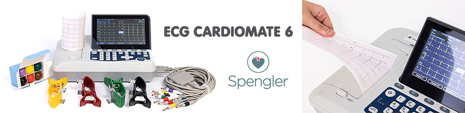 Electrocardiographe Spengler Cardiomate 6