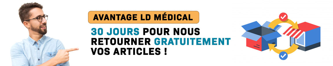 Retour des produits chez LD Médical