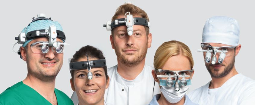 Lunettes binoculaires pour médecine