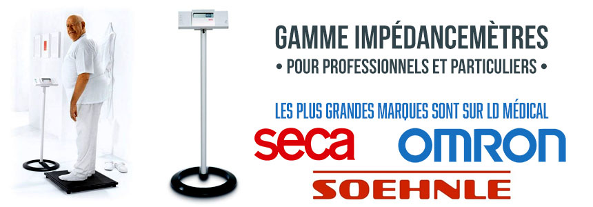 Image balances impédancemetres Seca, Omron