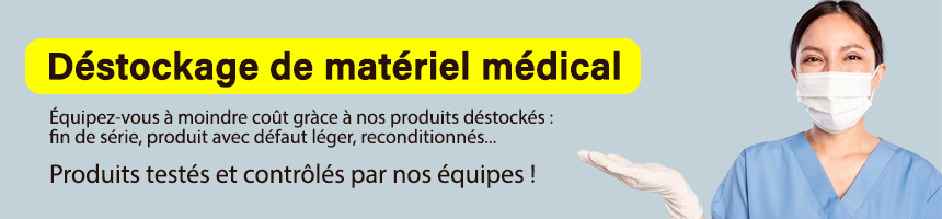 Déstockage de matériel médical professionnel