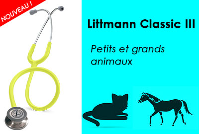 Stéthoscope pour nouveaux animaux de compagnie