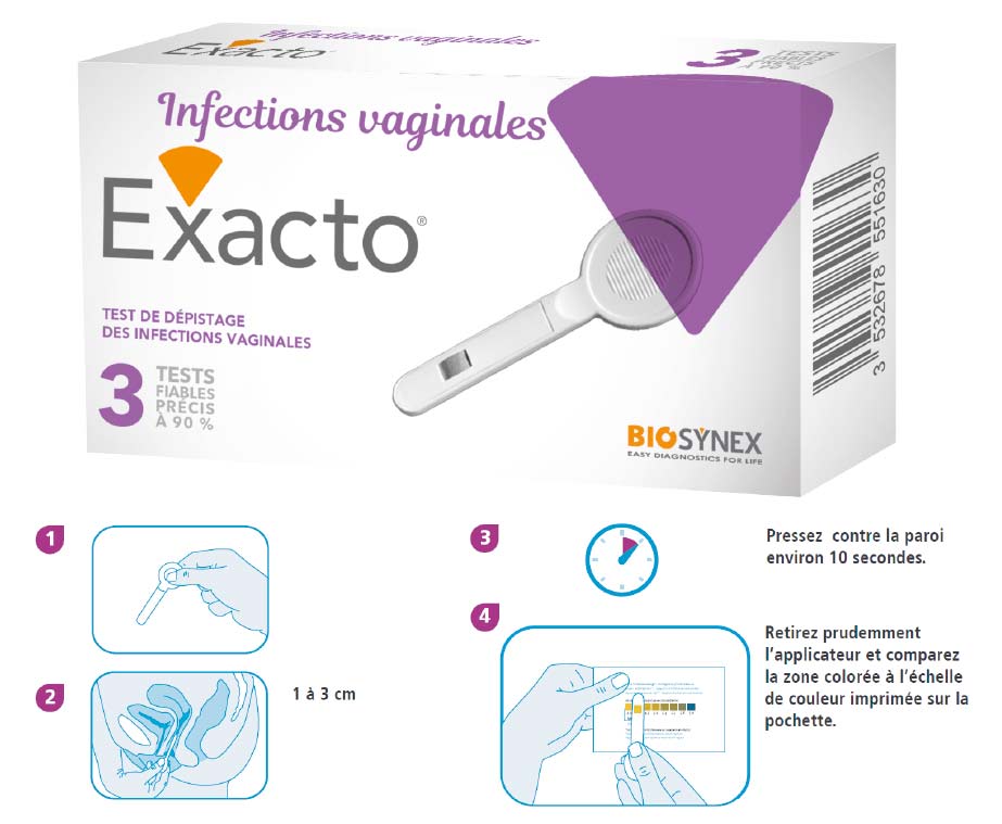 Test infections vaginales digital Exacto DioSynex - LD Medical