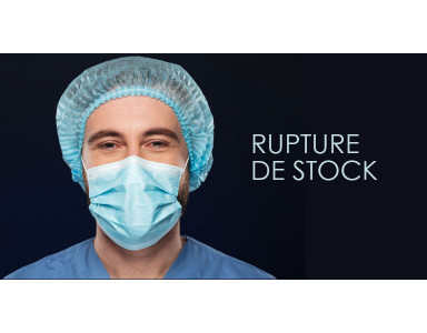 Rupture de stock sur les masques de protection dû au cornavirus.