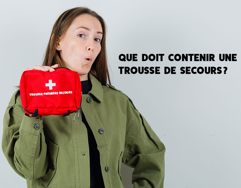 Trousse de secours : que faut-il mettre dedans ?