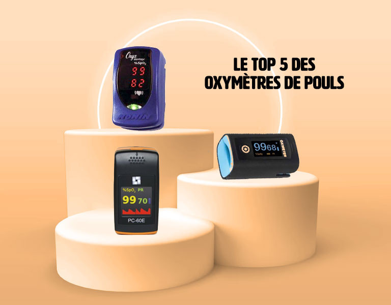 Marque de qualité de l'équipement médical Oxymètre portable