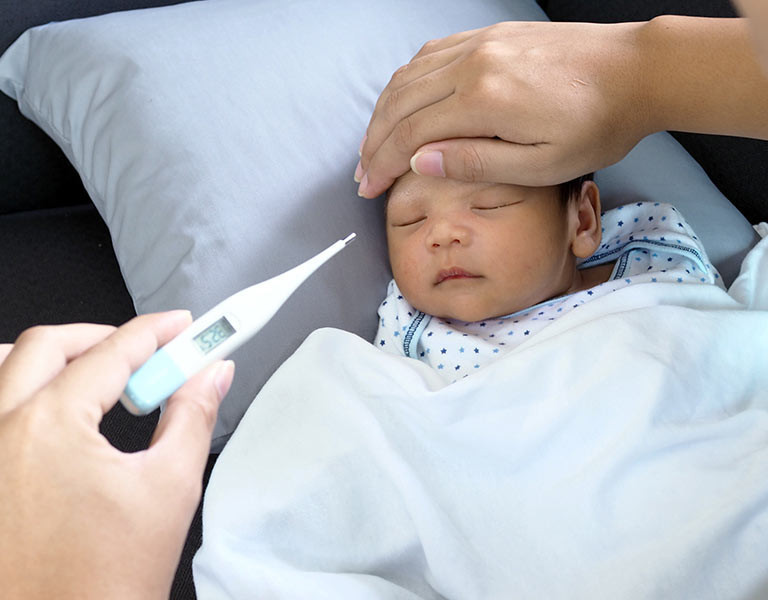 Thermomètre frontal infrarouge sans contact, médical, Écran LCD, fonction  mémoire, pour enfant, bebe, adulte, objet - Sans piles
